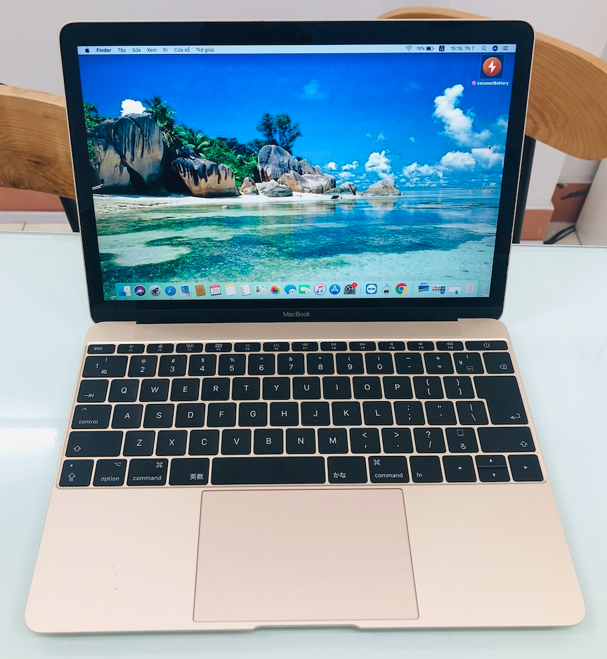 The New Macbook 12inch 2017 Core i5/ Ram 16GB/ SSD 256GB